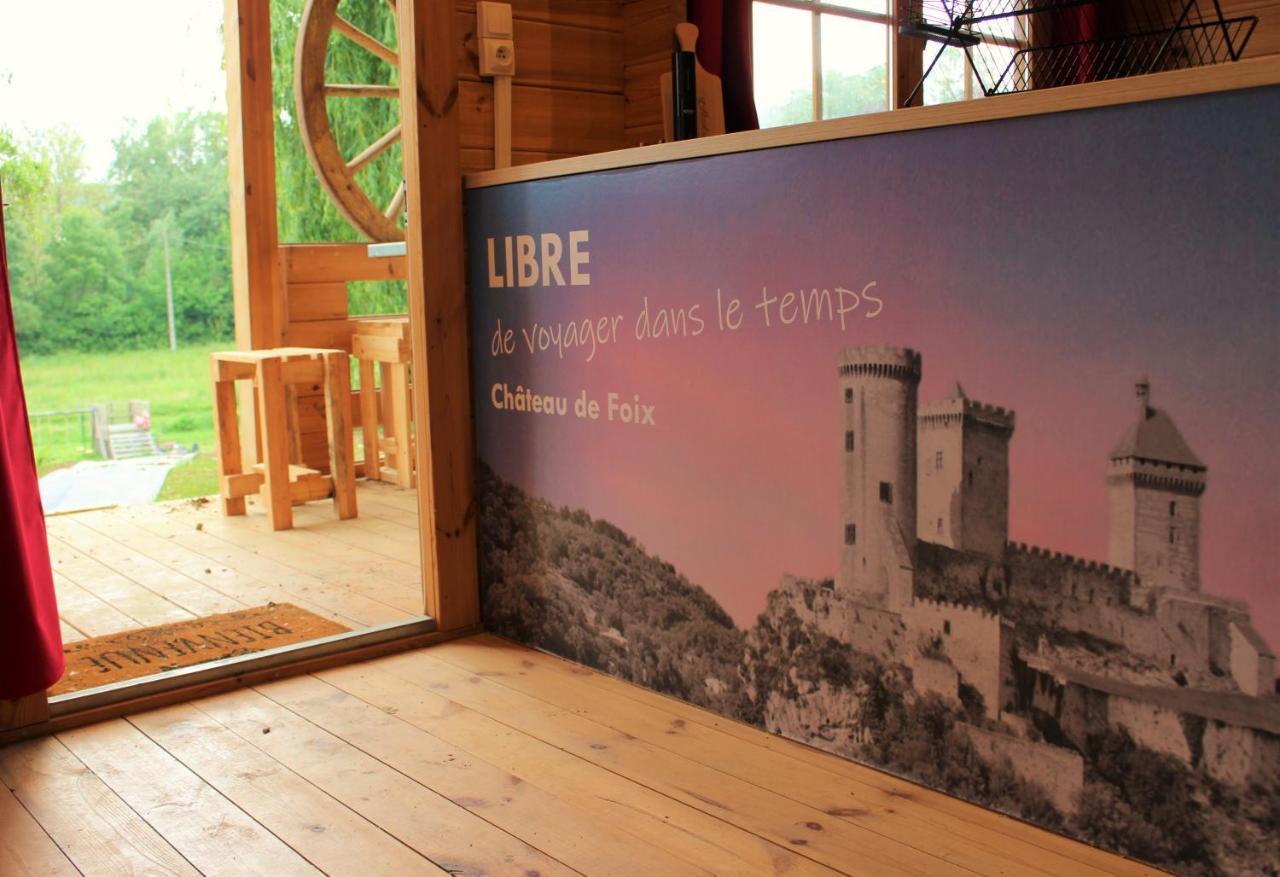 Chalet Ariegeois Saint-Ybars Exterior foto