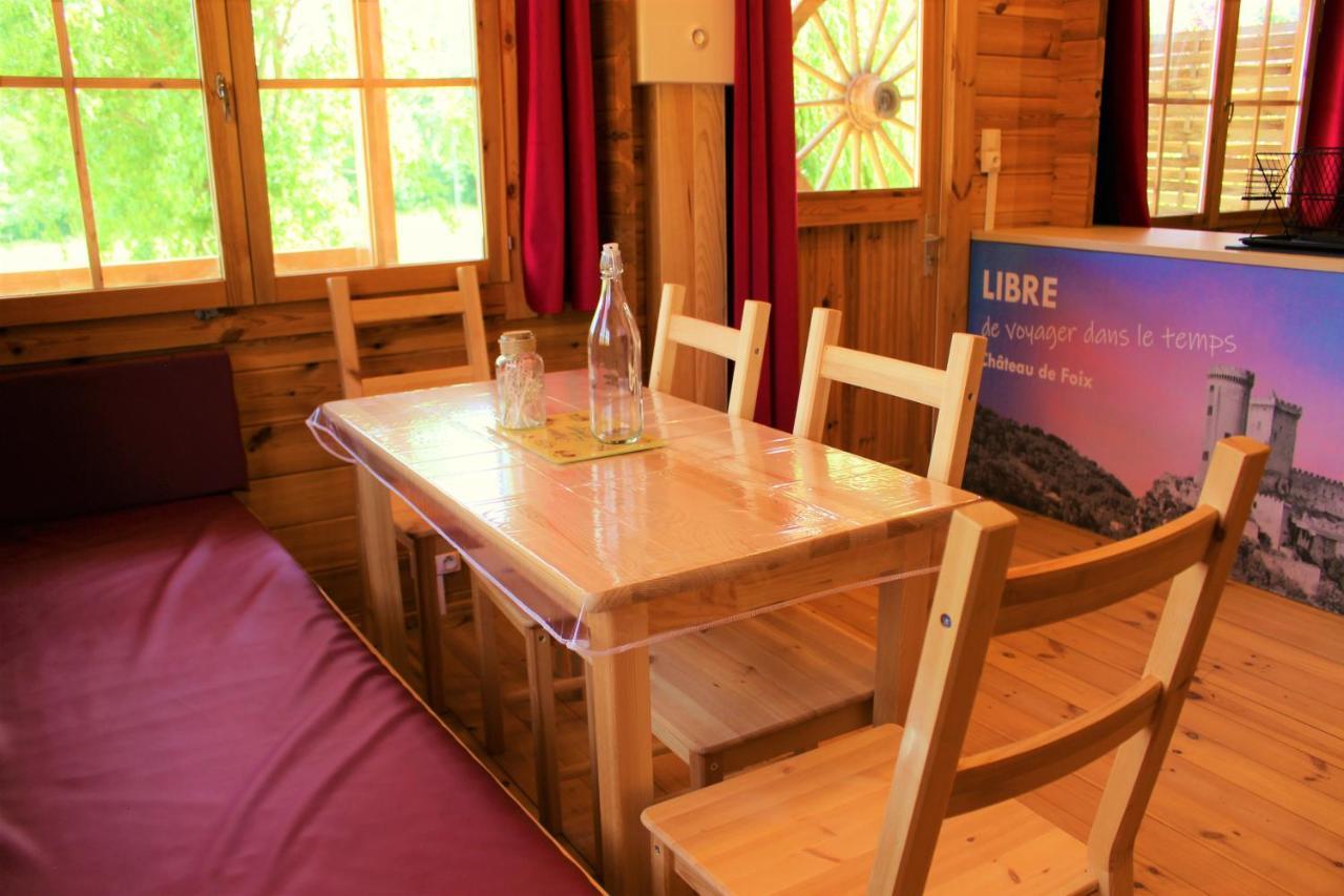 Chalet Ariegeois Saint-Ybars Exterior foto